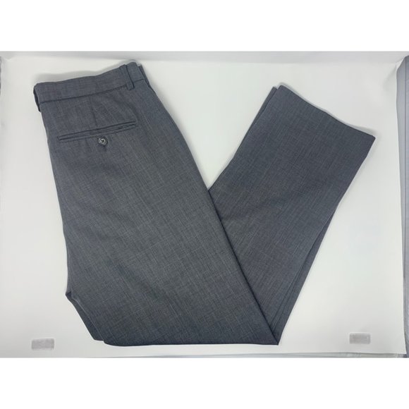 Calvin Klein Grey Flat Front‎ Men's Dress Pants Size W31 L30 - Picture 1 of 9
